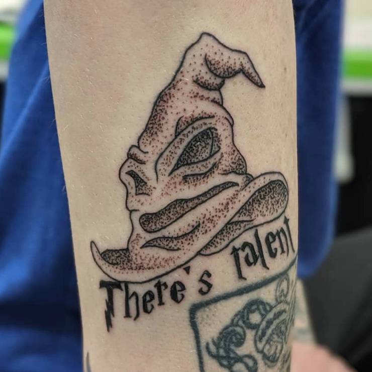 Harry Potter 10 Sorting Hat Tattoos Fans Will Love Harry Potter 10 Sorting Hat Tattoos Fans Will Love